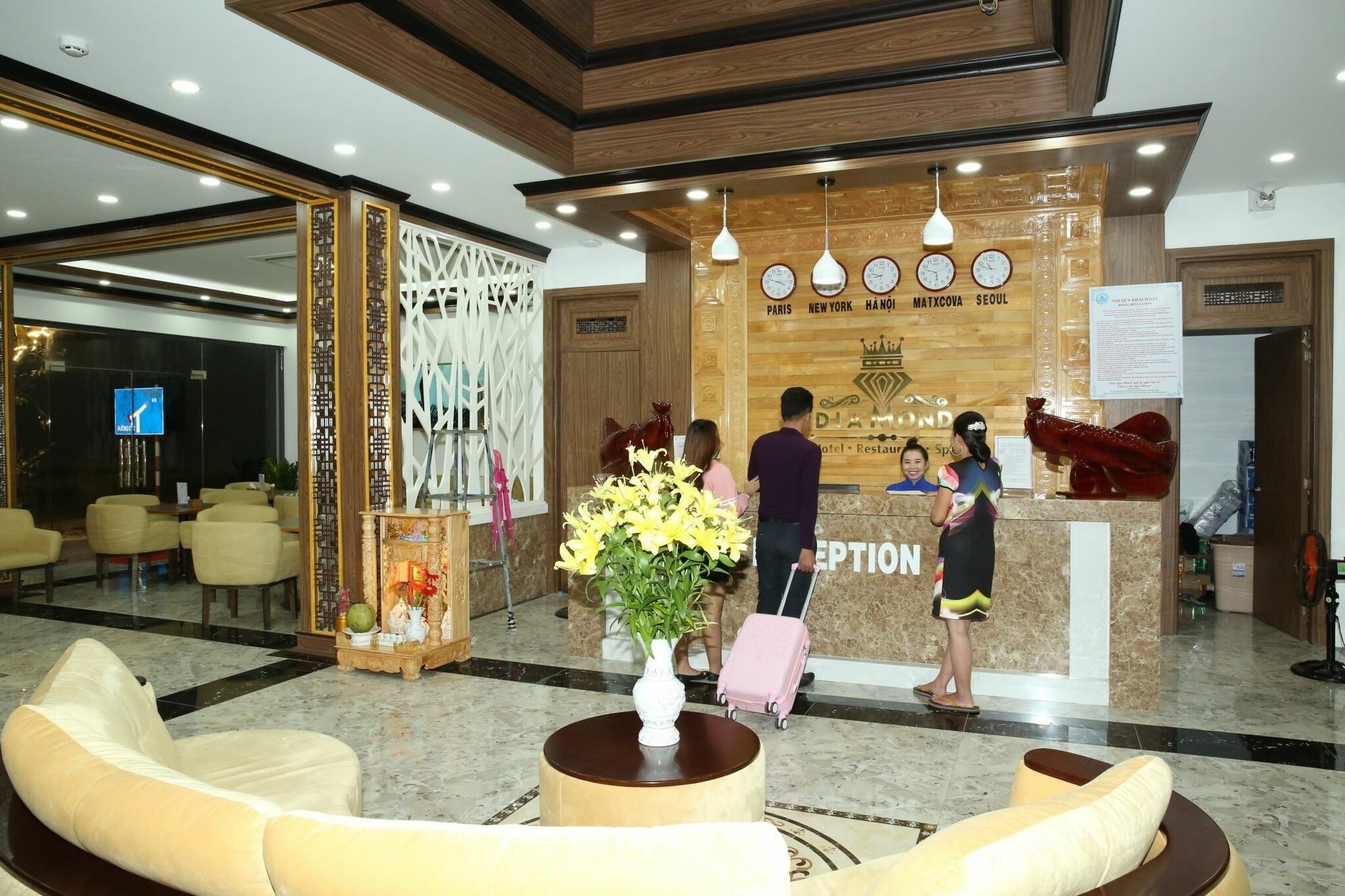 Diamond Hotel Дуонг-Донг Экстерьер фото
